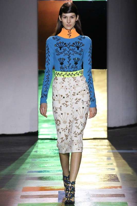 Модели коллекции Peter Pilotto