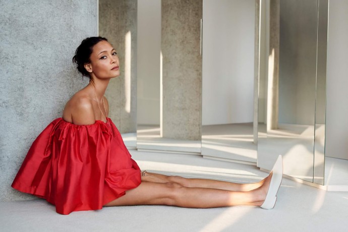 Thandie Newton for PorterEdit by Liz Collins