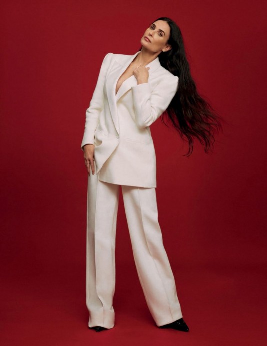 Деми Мур (Demi Moore) в фотосессии для журнала Vogue Spain