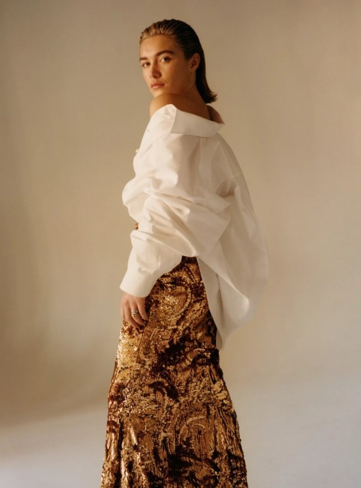 Флоренс Пью (Florence Pugh) в фотосессии для журнала Vogue US (2023) Флоренс Пью (Florence Pugh) в фотосессии для журнала Vogue US (2023)