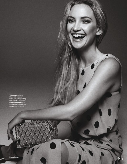 Kate Hudson for Elle UK by Benny Horne