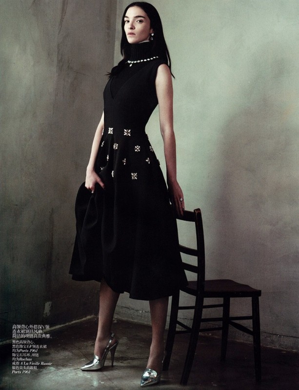 Mariacarla Boscono for VOGUE China by Willy Vanderperre