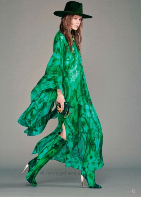 Модели коллекции ROBERTO CAVALLI PRE-FALL 2024