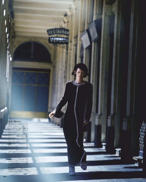 Неземная Тильда Суинтон для Vogue Japan