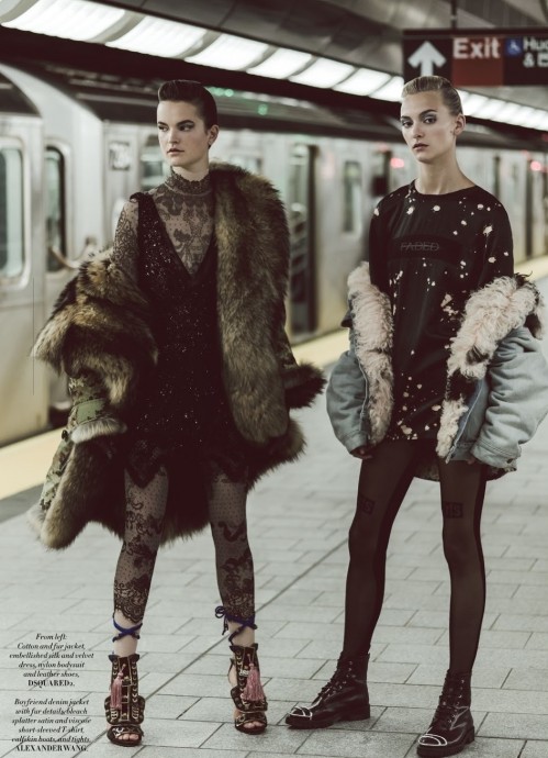 Zoe Colivas & Stephanie Rad for L'Officiel Singapore by Matallana