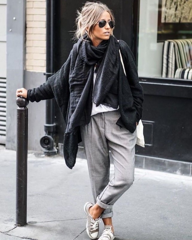 Образы в стиле Total grey Образы в стиле Total grey