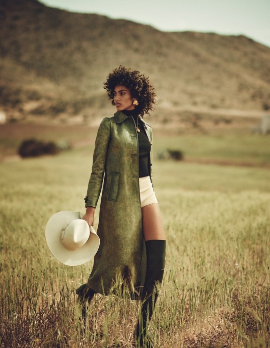 Imaan Hammam for Vogue Spain by Boo George