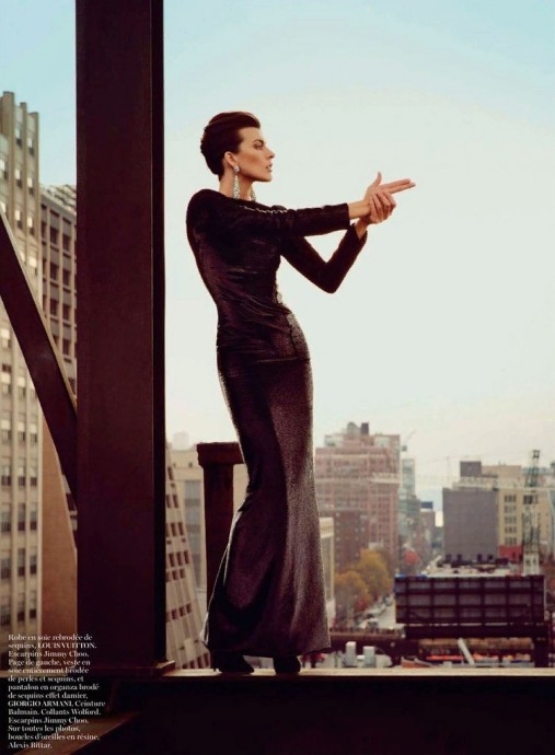 Milla Jovovich for Vogue Paris by Inez van Lamsweerde and Vinoodh Matadin