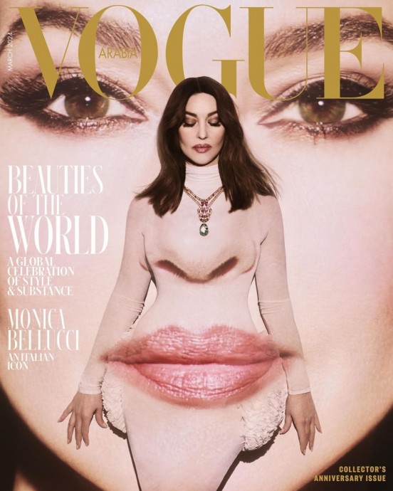 Моника Беллуччи (Monica Bellucci) в фотосессии для журнала Vogue Arabia (2024)