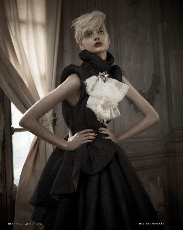 Nastya Kusakina by Mariano Vivanco