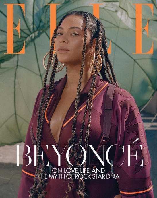 Beyoncé в фотосессии для ELLE Magazine. Фотограф Melina Matsoukas