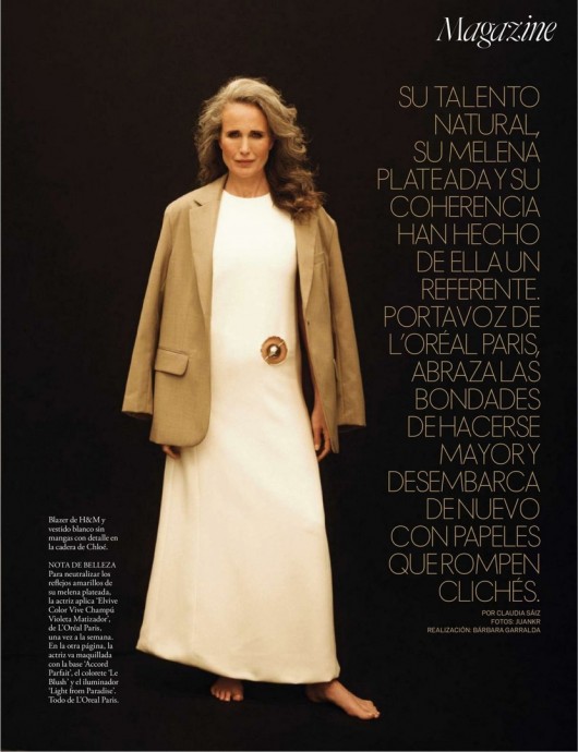Энди МакДауэлл (Andie MacDowell) в фотосессии для журнала ELLE Spain (2023) Энди МакДауэлл (Andie MacDowell) в фотосессии для журнала ELLE Spain (2023)