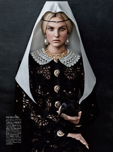 Caroline Trentini for Vogue Japan