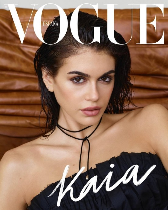 Кайя Гербер (Kaia Gerber) в фотосессии для журнала Vogue Spain (2025)