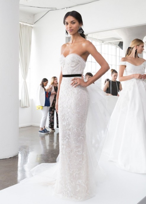 Модели коллекции Marchesa