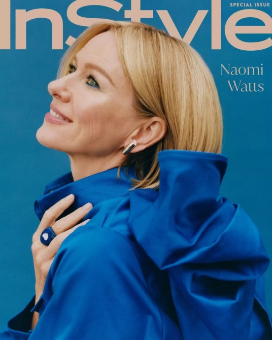 Наоми Уоттс (Naomi Watts) в фотосессии для журнала InStyle US