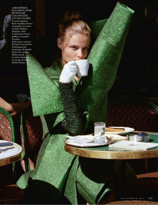 Magdalena Frackowaik for Elle Italia by Matt Jones