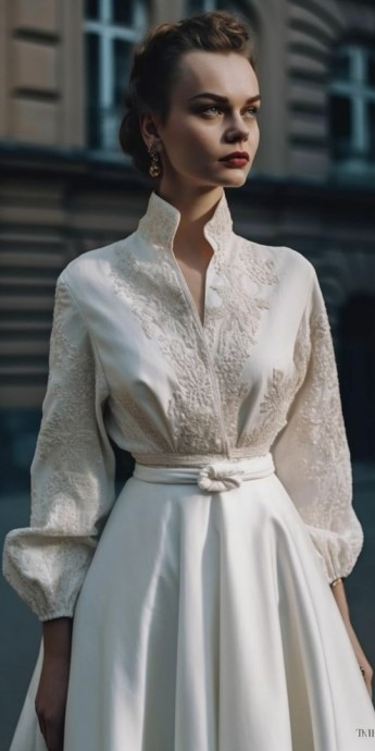 Очаровательные белые платья