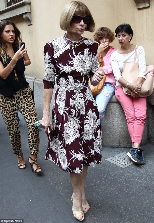 Look! Anna Wintour Look! Anna Wintour