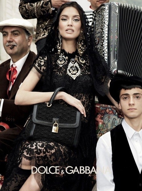 Monica Bellucci for Dolce & Gabbana.