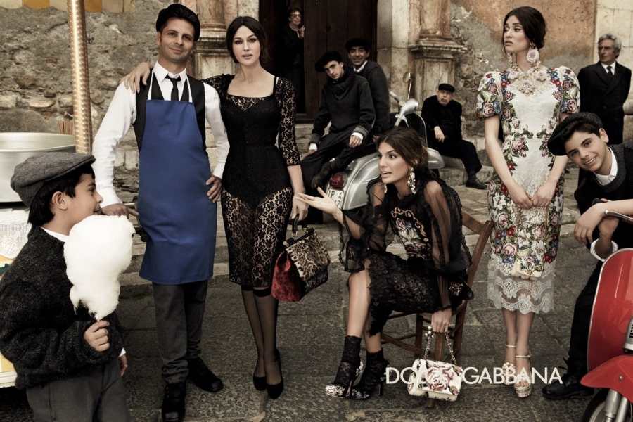 Monica Bellucci for Dolce & Gabbana. Monica Bellucci for Dolce & Gabbana.