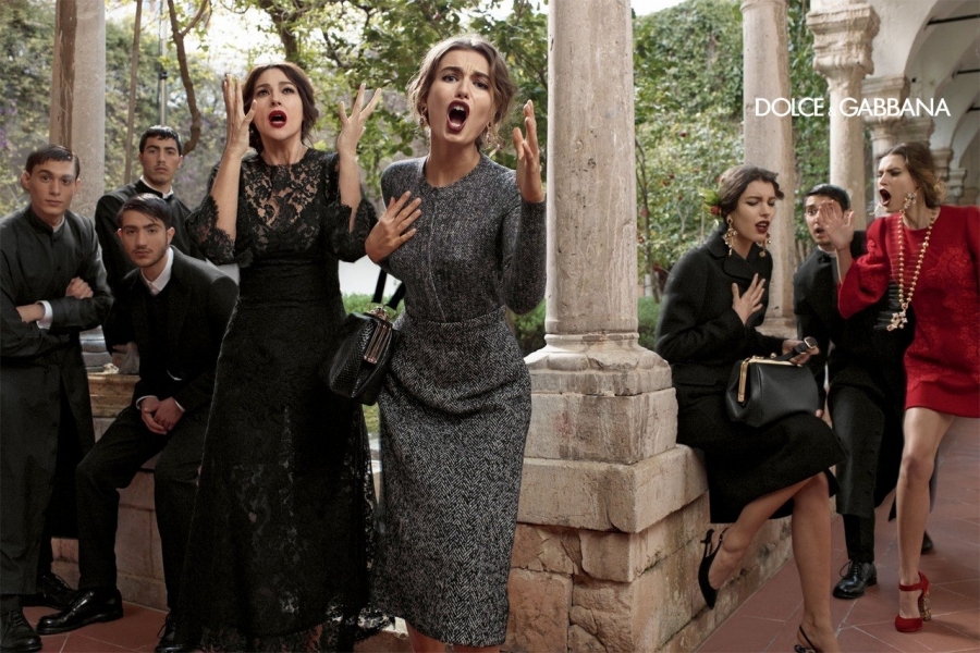 Monica Bellucci for Dolce & Gabbana. Monica Bellucci for Dolce & Gabbana.