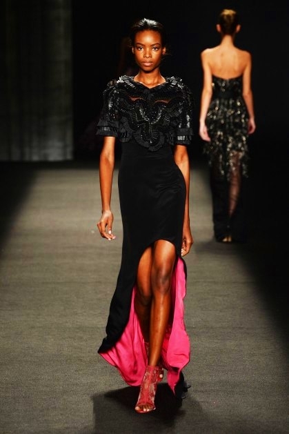 Monique Lhuillier Mercedes-Benz Fashion Week Fall 2014 Monique Lhuillier Mercedes-Benz Fashion Week Fall 2014