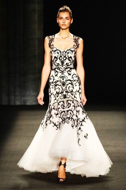 Monique Lhuillier Mercedes-Benz Fashion Week Fall 2014 Monique Lhuillier Mercedes-Benz Fashion Week Fall 2014