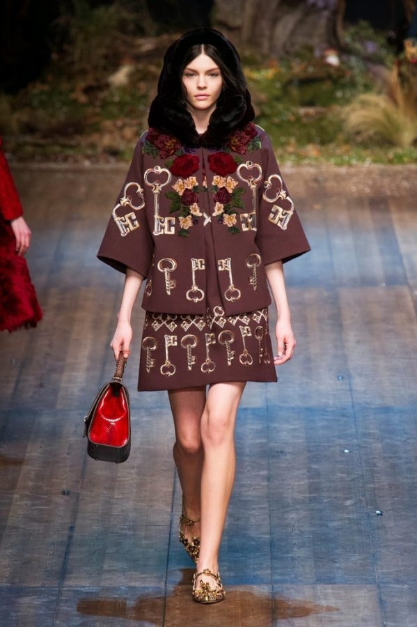 Dolce & Gabbana Milan Fashion Week Womenswear Autumn/Winter 2014 Dolce & Gabbana Milan Fashion Week Womenswear Autumn/Winter 2014
