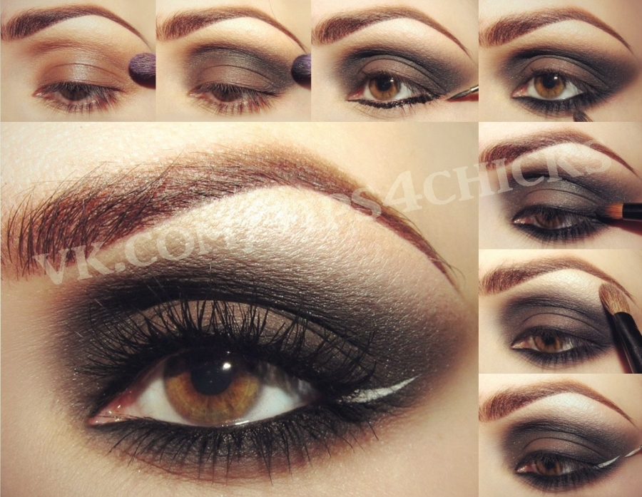 SMOKEY EYES СО СТРЕЛКОЙ