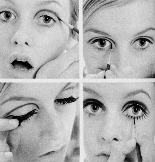 Макияж в стиле Twiggy