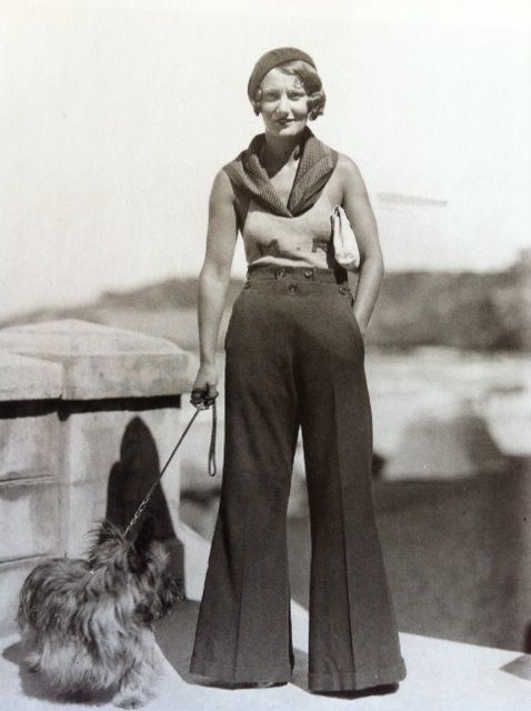 Женские брюки на фотографиях 1930-х годов. Женские брюки на фотографиях 1930-х годов.