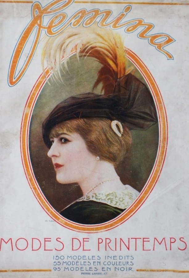 Мода 100 лет назад. Иллюстрации из французского журнала Femina, 1914 год. Мода 100 лет назад. Иллюстрации из французского журнала Femina, 1914 год.