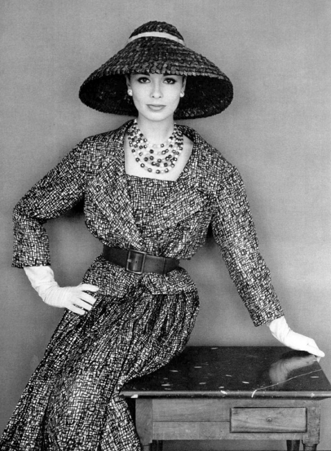 Платья и костюмы дома Dior. 1959 год. Платья и костюмы дома Dior. 1959 год.