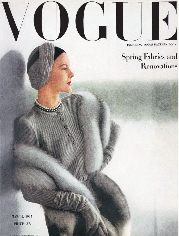 Обложки журнала Vogue 1940-х годов.