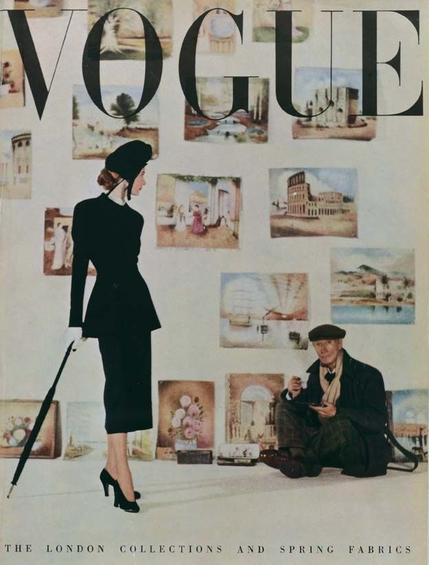 Обложки журнала Vogue 1940-х годов. Обложки журнала Vogue 1940-х годов.