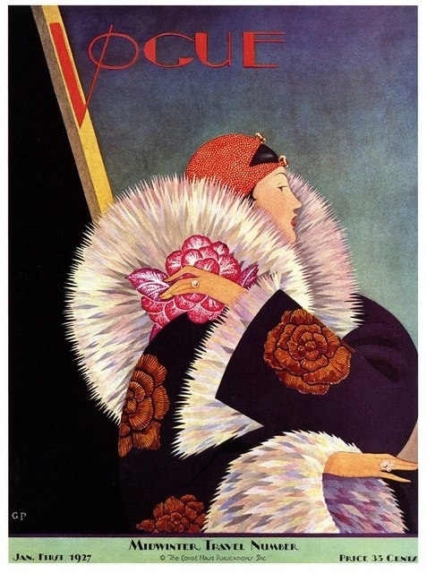 Обложки журнала  Vogue 1920-х годов.