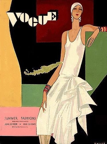 Обложки журнала  Vogue 1920-х годов.