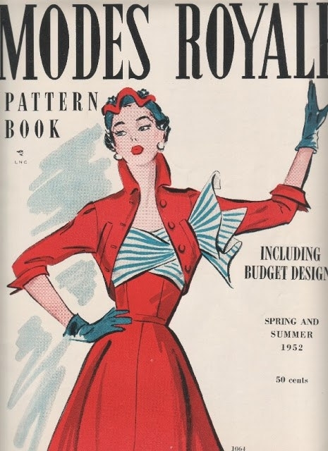 Modes Royale Spring/Summer 1952 collection.