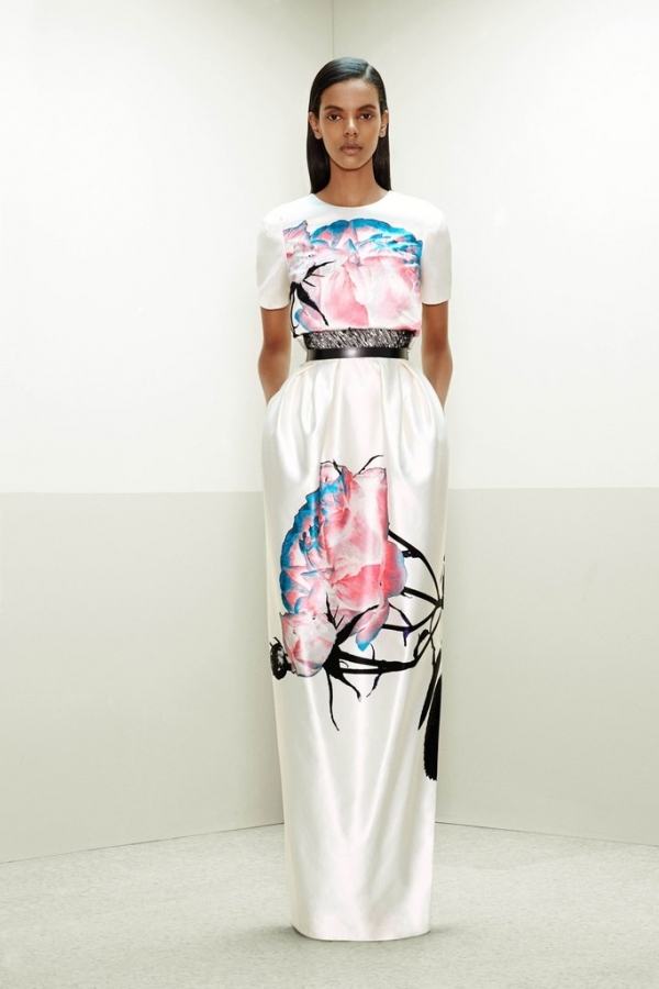 Grace Mahary for Prabal Gurung Prefall 2014 collection