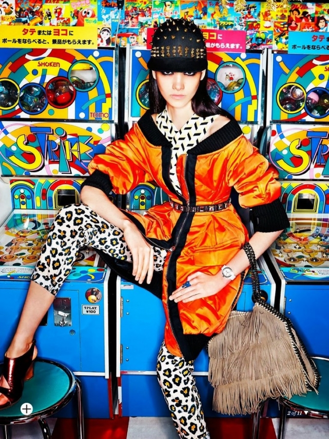 Street Art: Isabella Melo By Troyt Coburn For Marie Claire Australia October 2013