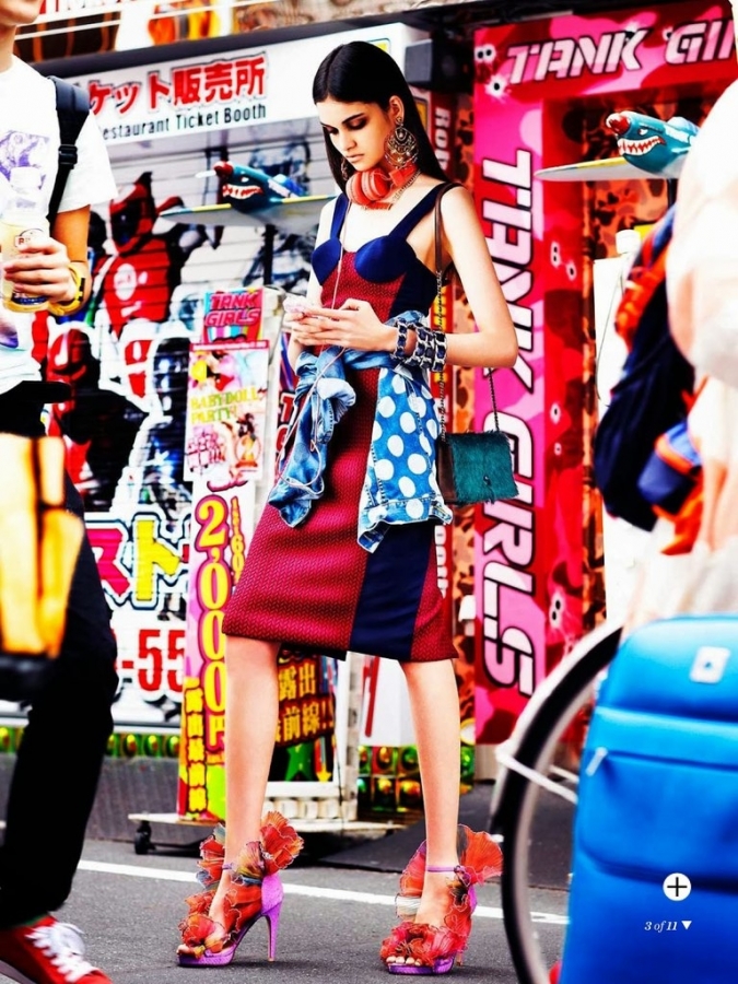 Street Art: Isabella Melo By Troyt Coburn For Marie Claire Australia October 2013