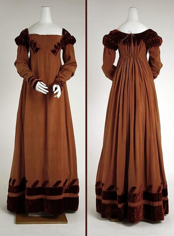 Платья 1810-х гг. США и Западная Европа. Собрание музея Метрополитен. Платья 1810-х гг. США и Западная Европа. Собрание музея Метрополитен.