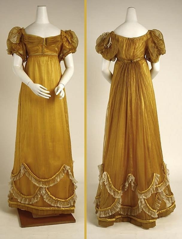 Платья 1810-х гг. США и Западная Европа. Собрание музея Метрополитен. Платья 1810-х гг. США и Западная Европа. Собрание музея Метрополитен.
