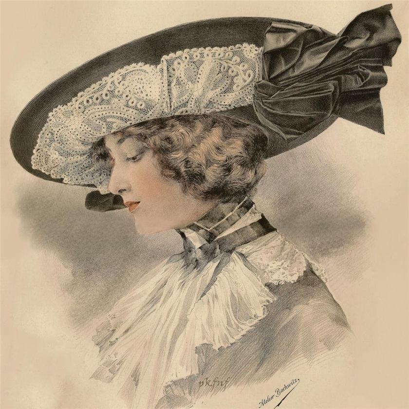 Шляпки 1910-х годов Шляпки 1910-х годов