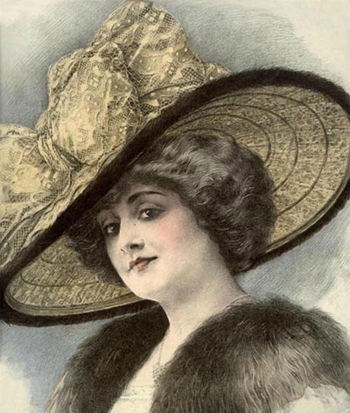 Шляпки 1910-х годов Шляпки 1910-х годов