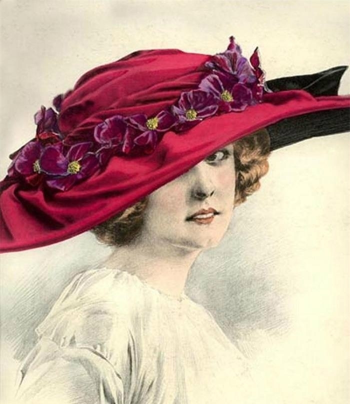 Шляпки 1910-х годов Шляпки 1910-х годов