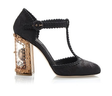 Туфли Dolce & Gabbana FALL/WINTER 2015 с открывающимися каблуками. Туфли Dolce & Gabbana FALL/WINTER 2015 с открывающимися каблуками.