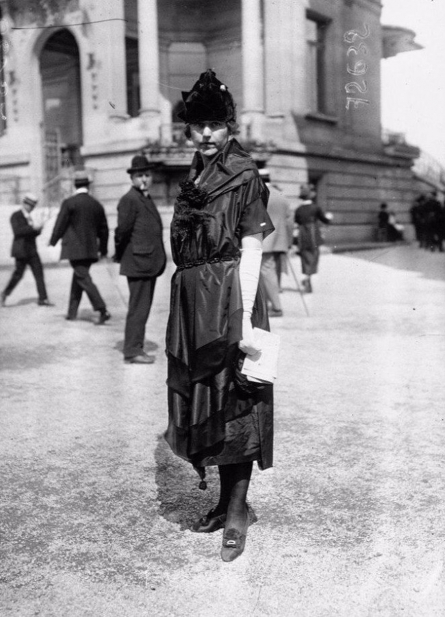 Французская мода 1919-20 гг. Скачки в Париже.