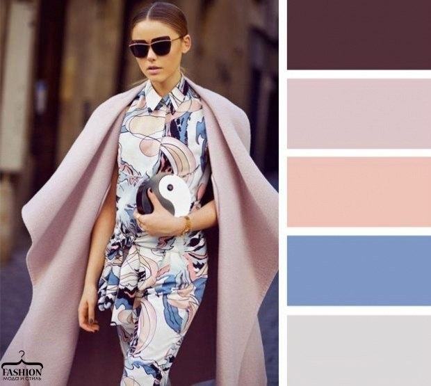 Цветовая палитра 2016 - сочетания в одежде